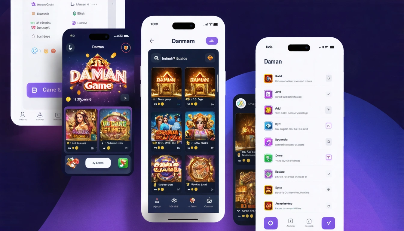mobile app Daman Game